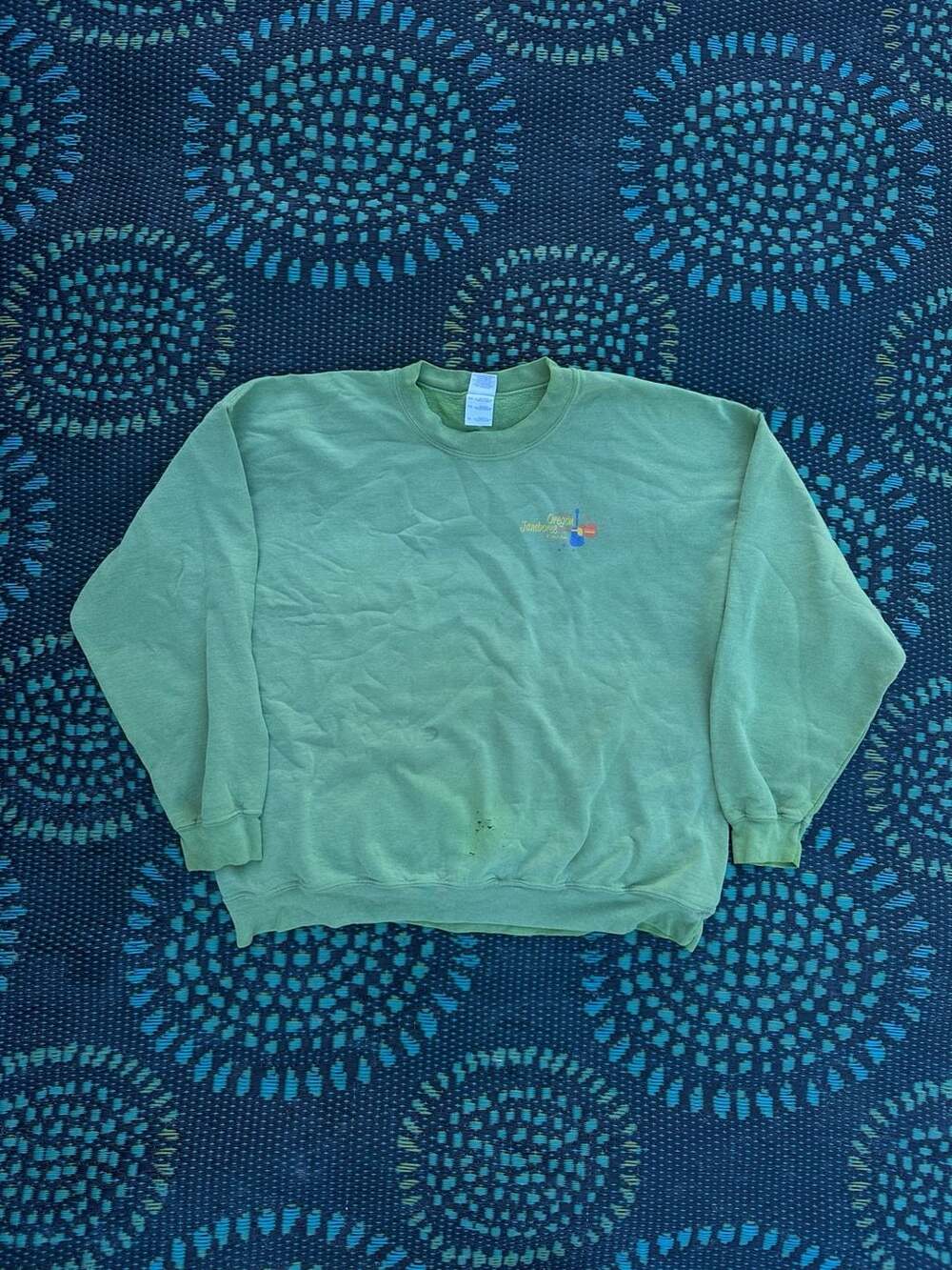 Gildan Oregon Jamboree Sweatshirt Size XL Green